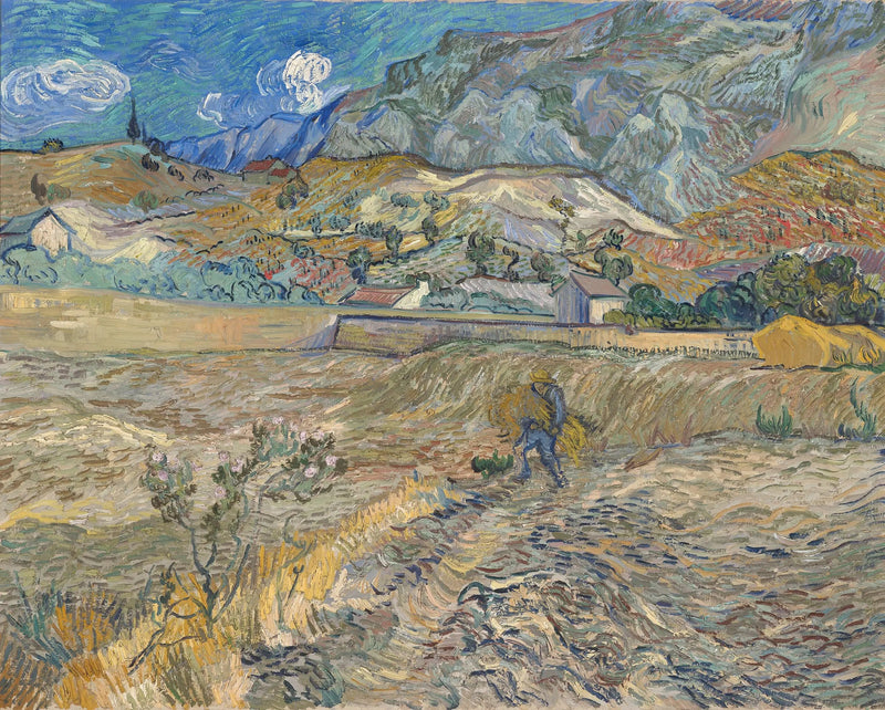 Landschaft in Saint-Rémy - Vincent van Gogh