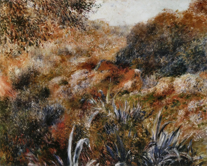 Algerische Landschaft, die Schlucht der wilden Frau - Pierre-Auguste Renoir