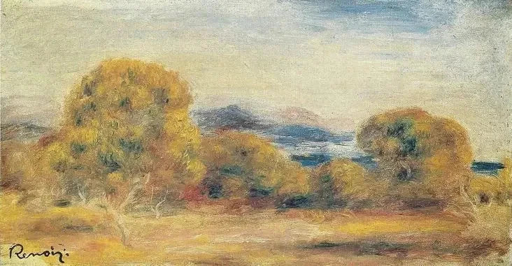 Landschaft - Pierre-Auguste Renoir