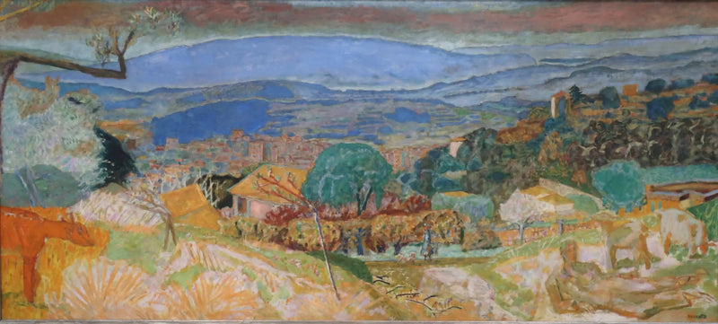 Landschaft in Cannet - Pierre Bonnard