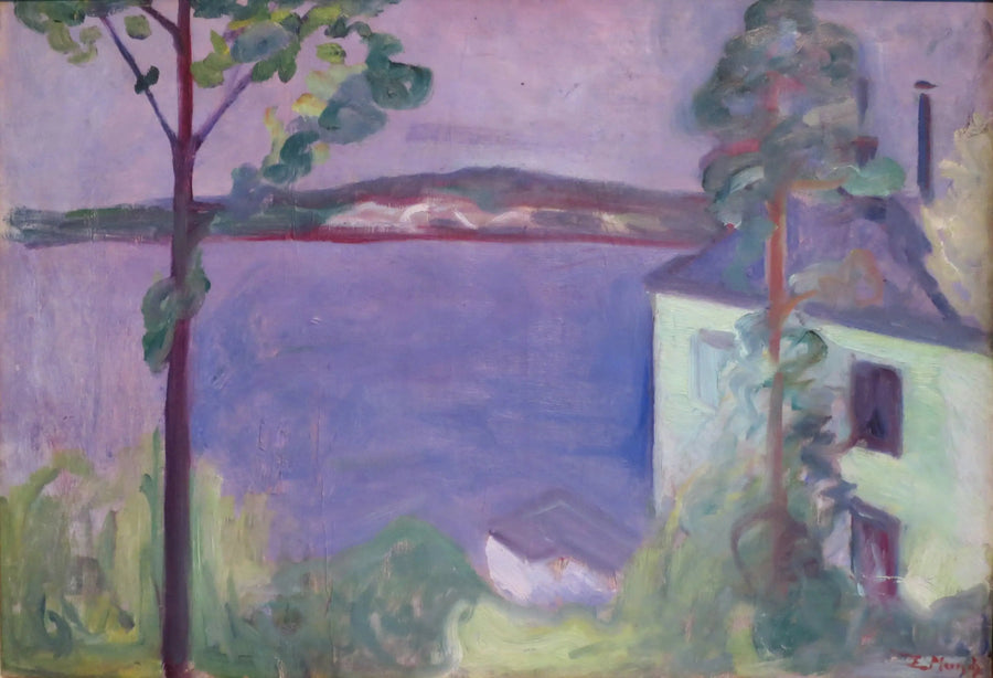 Mondscheinlandschaft - Edvard Munch