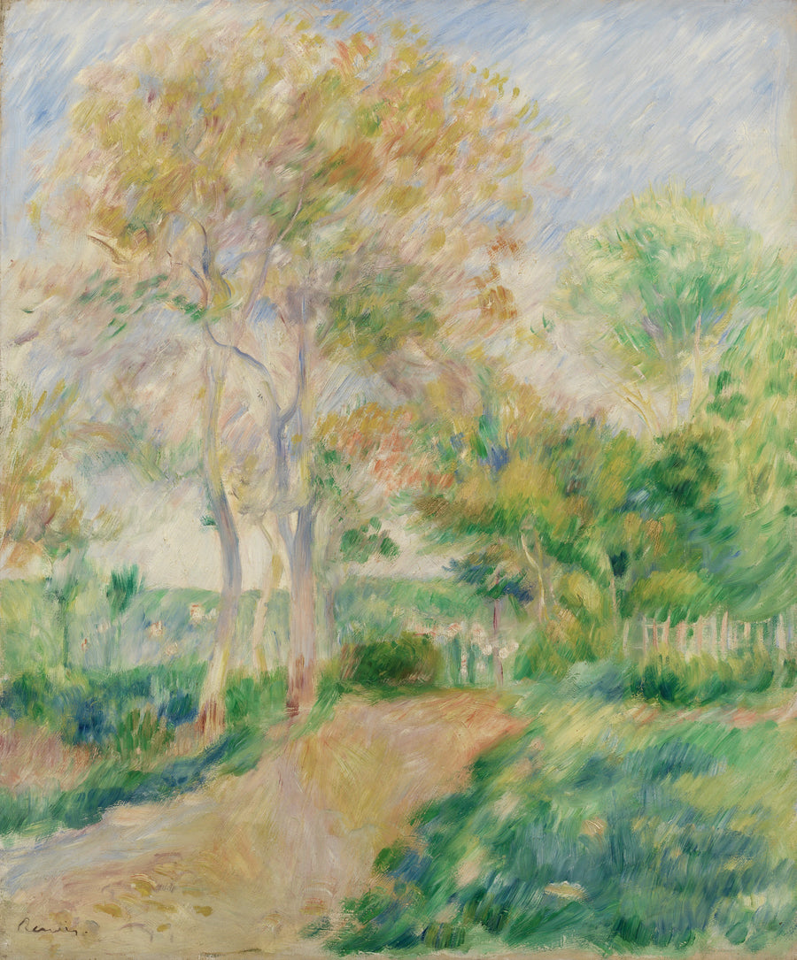 Herbstlandschaft - Pierre-Auguste Renoir