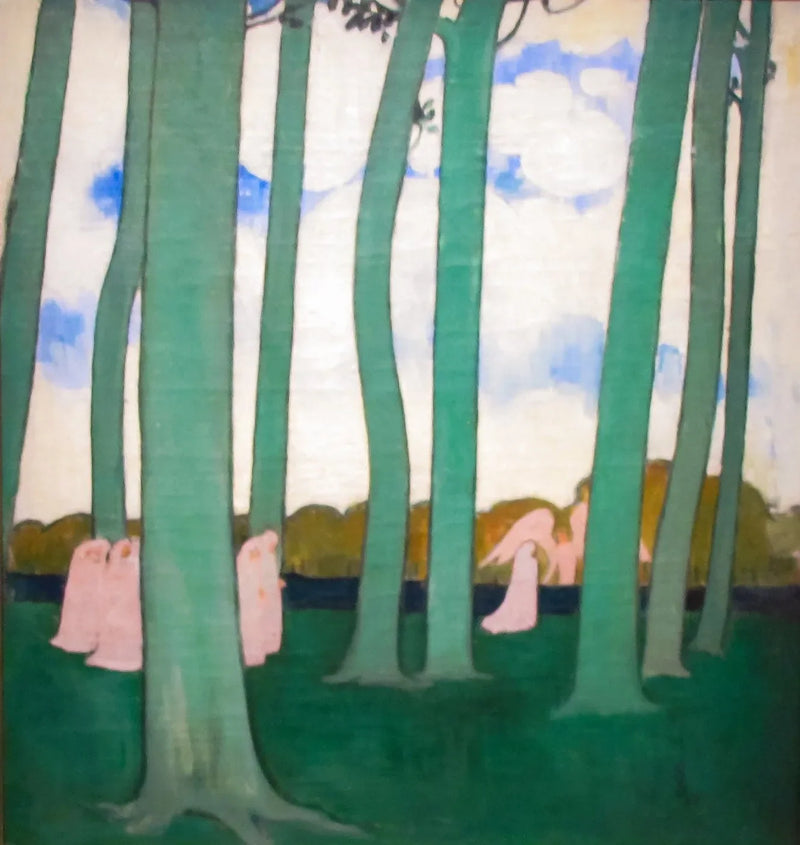 Landschaft mit grünen Bäumen - Maurice Denis