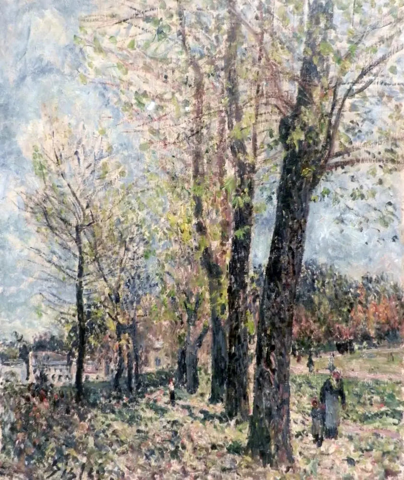 Landschaft in der Umgebung von Moret - Alfred Sisley