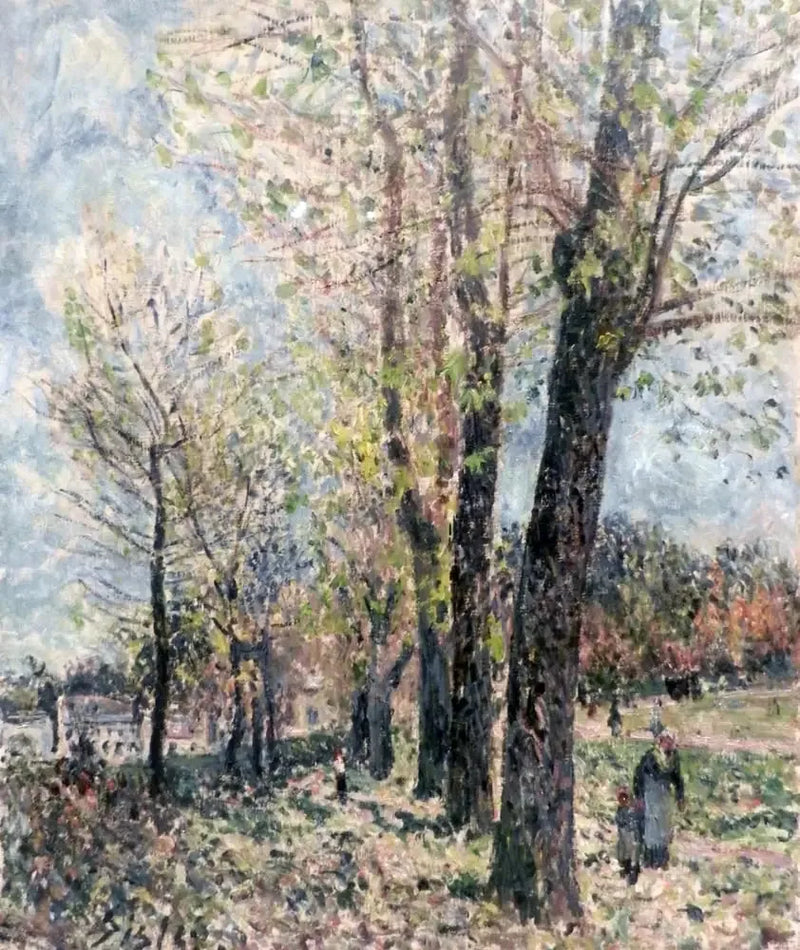 Landschaft in der Umgebung von Moret - Alfred Sisley