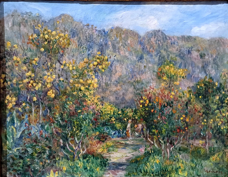 Landschaft mit Mimosen - Pierre-Auguste Renoir