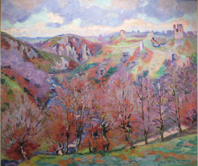 Paysage aux ruines - Armand Guillaumin - Alpha Reproduction