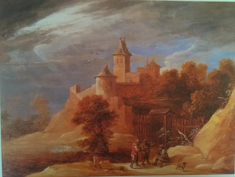 Landschaft mit Schloss - David Teniers der Jüngere