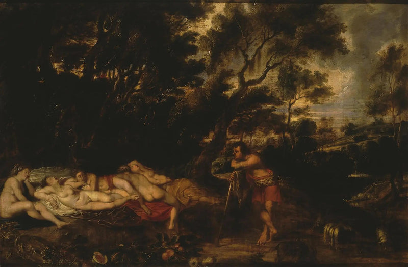 Landschaft mit Cymon und Iphigenie - Peter Paul Rubens