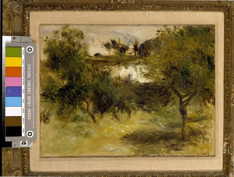 Landschaft mit Bäumen - Pierre-Auguste Renoir