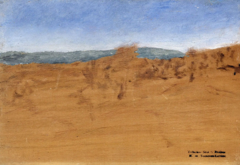 Landschaft mit Dünen bei Arcachon - Henri de Toulouse-Lautrec
