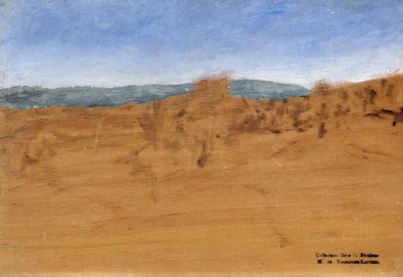 Landschaft mit Dünen bei Arcachon - Henri de Toulouse-Lautrec