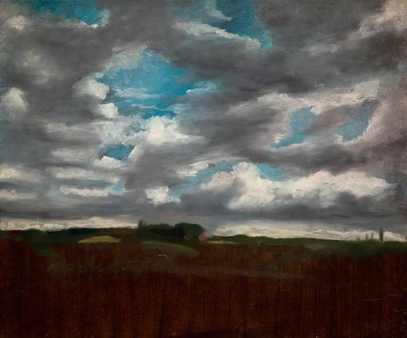 Landschaft mit Wolken - John Constable
