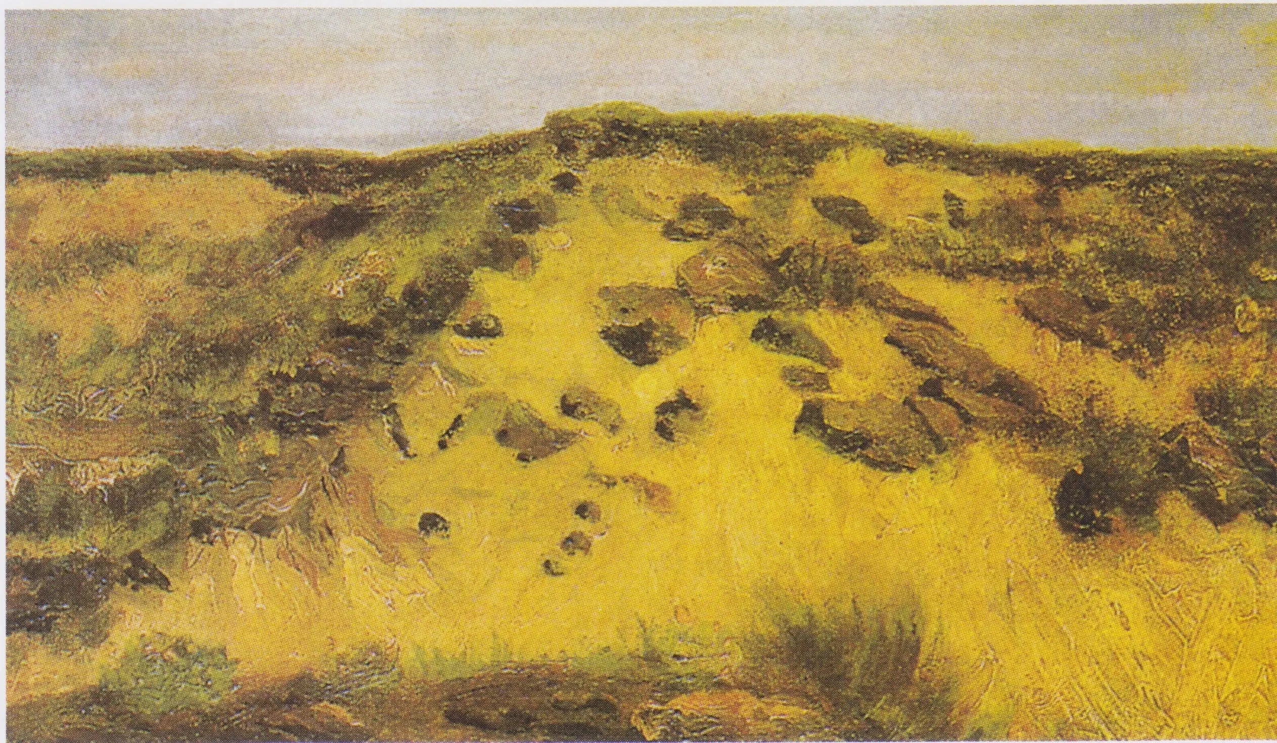 Reproduction du tableau « Paysage avec dune - Vincent van Gogh » par Alpha Reproduction en peinture à l’huile
