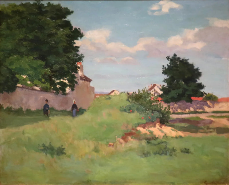 Landschaft mit Figuren - Armand Guillaumin