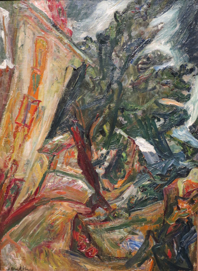 Landschaft mit Figuren─Céret - Chaim Soutine
