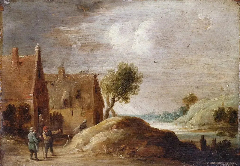 Landschaft mit Figuren - David Teniers der Jüngere
