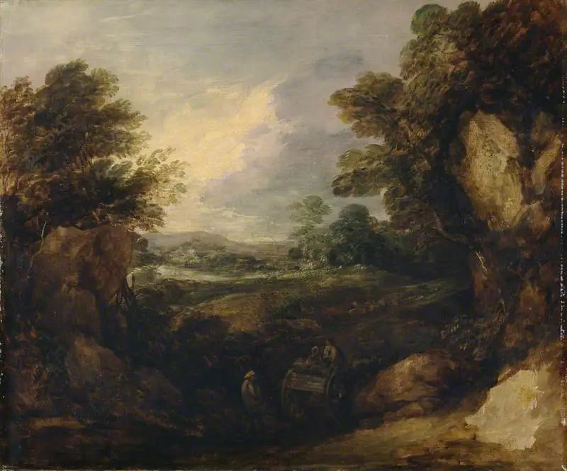 Landschaft mit Figuren - Thomas Gainsborough