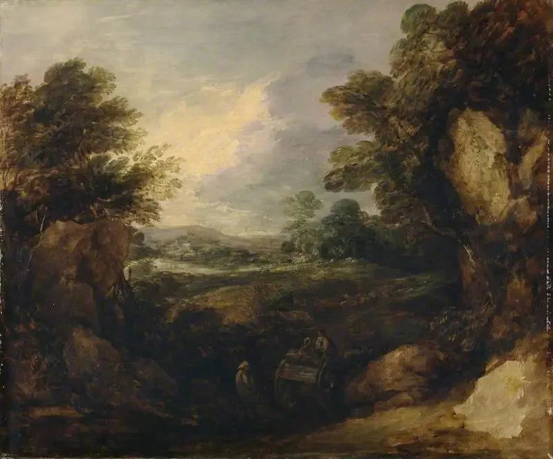 Landschaft mit Figuren - Thomas Gainsborough
