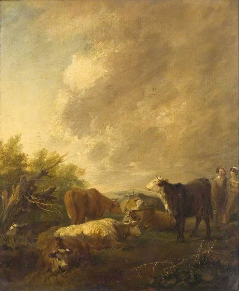 Landschaft mit Figuren - Thomas Gainsborough