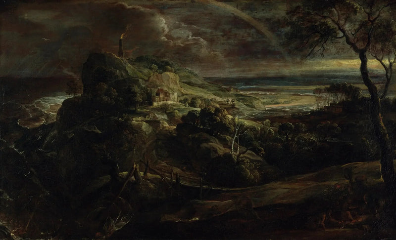 Landschaft mit dem Schiffsbruch von Paul - Peter Paul Rubens