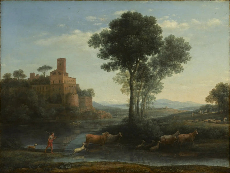 Landschaft mit Jakobs Reise - Claude Lorrain