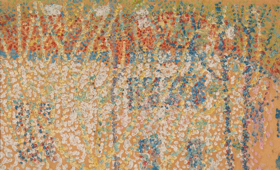 Landschaft mit rotem Haus - Kazimir Malevich