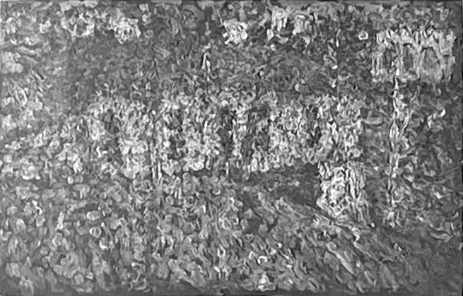 Landschaft mit Häusern und Wasserlauf - Kazimir Malevich