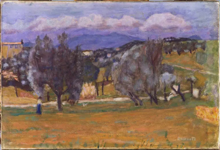Landschaft mit Berg (l'Estérel) - Pierre Bonnard