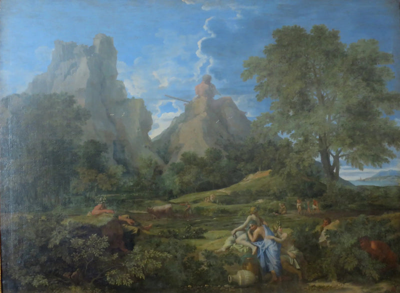 Landschaft mit Polyphème - Nicolas Poussin