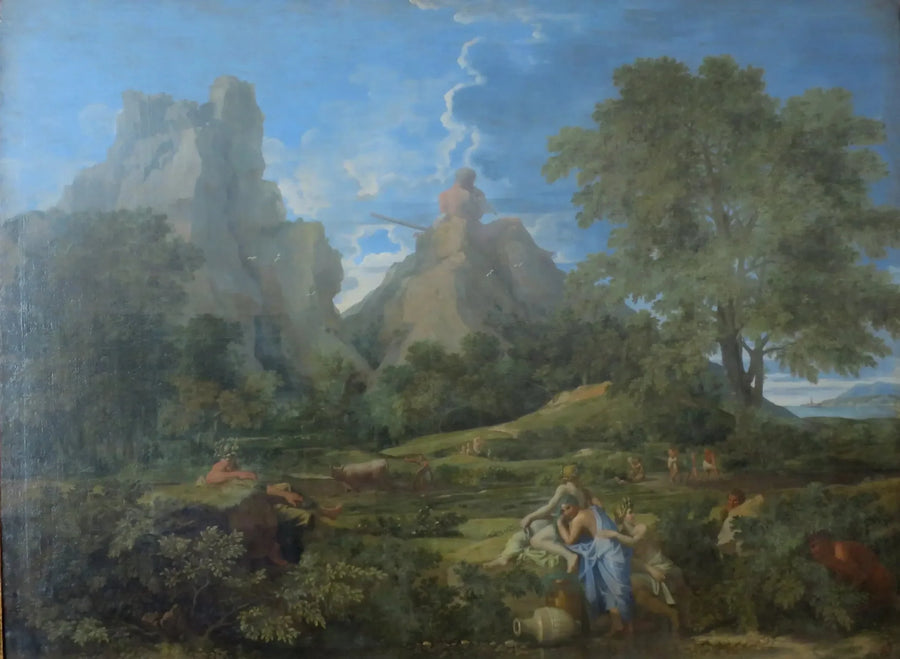 Landschaft mit Polyphème - Nicolas Poussin