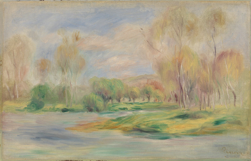 Landschaft - Pierre-Auguste Renoir