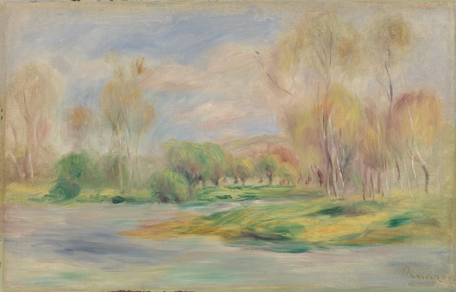 Landschaft - Pierre-Auguste Renoir