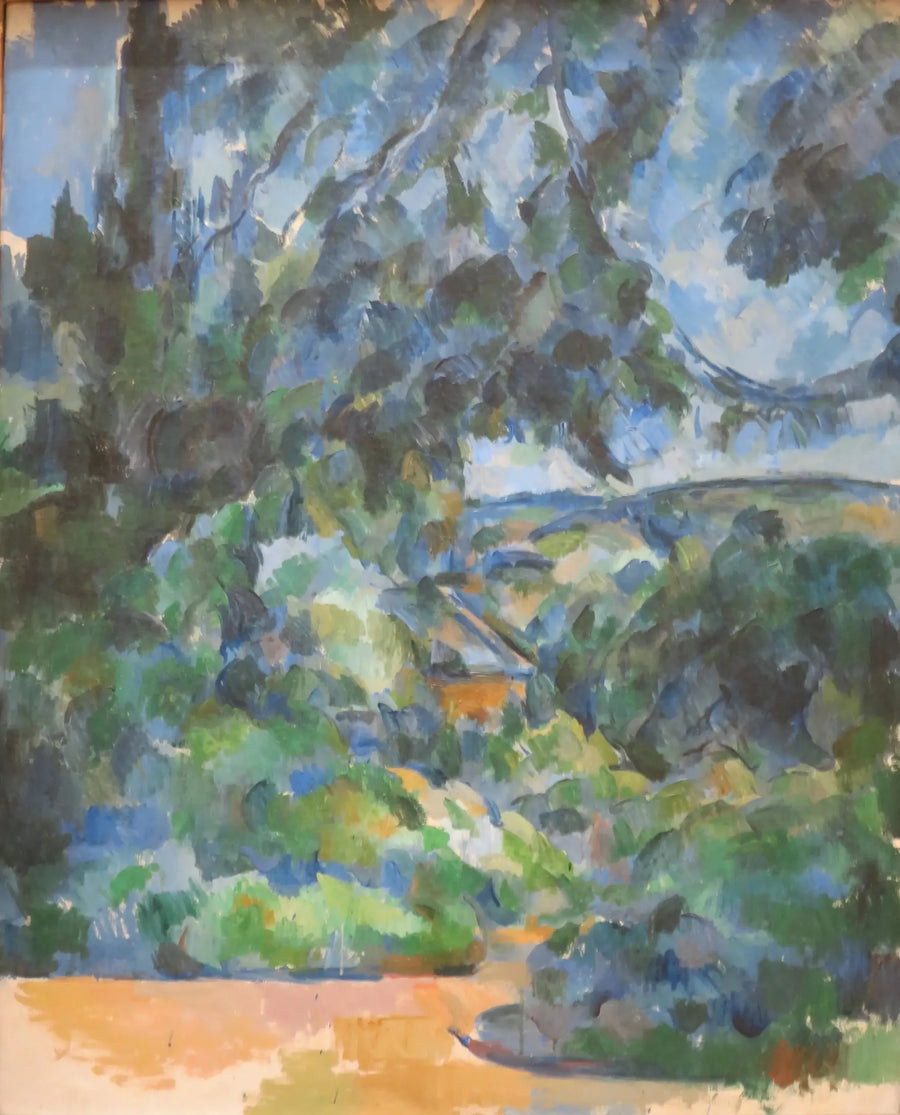 Blaues Landschaft - Paul Cézanne