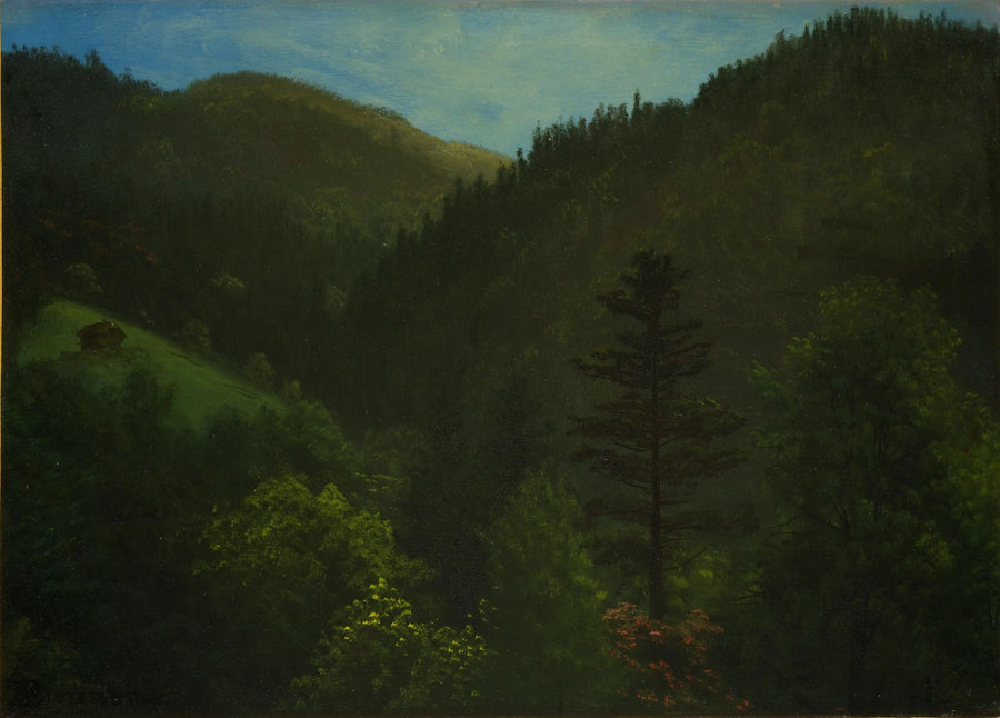 Waldlandschaft - Albert Bierstadt
