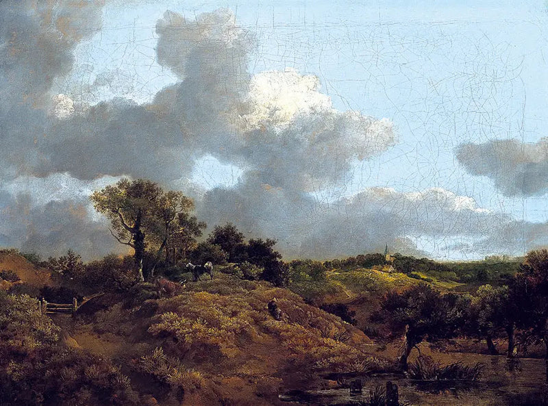 Bewaldete Landschaft mit einem sitzenden Hirten - Thomas Gainsborough