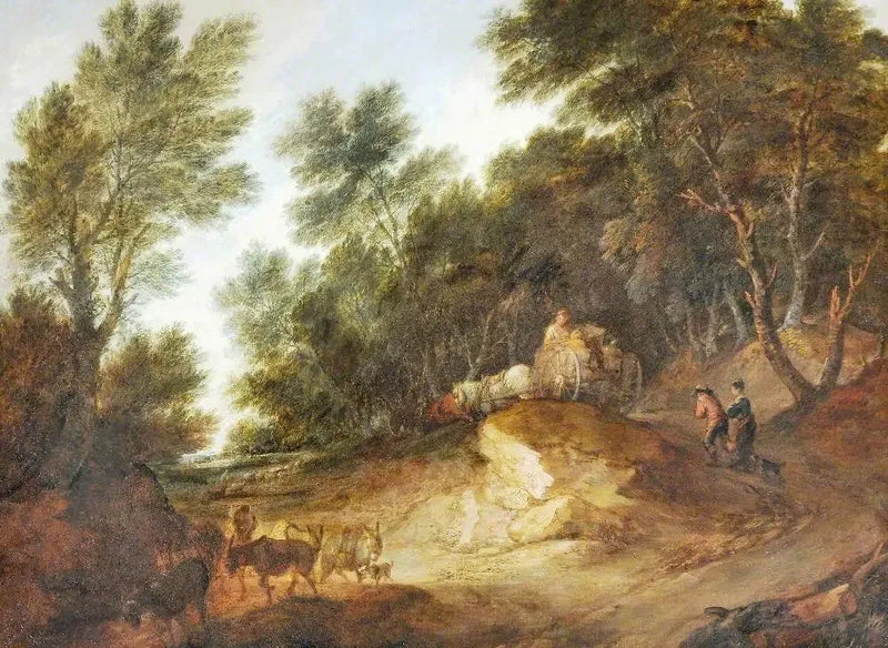 Waldlandschaft - Thomas Gainsborough