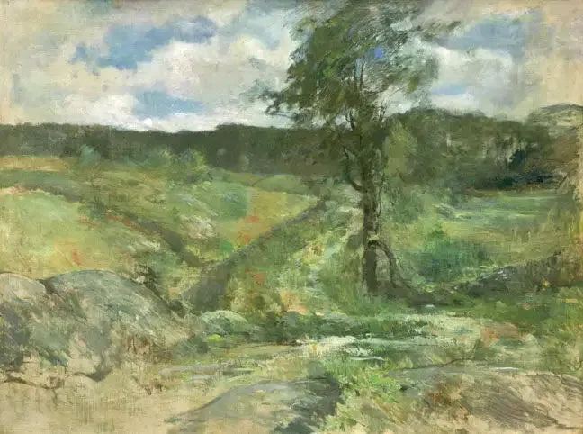 Landschaft, Branchville - John Henry Twachtman
