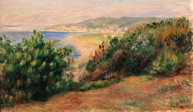 Landschaft in Cagnes - Pierre-Auguste Renoir