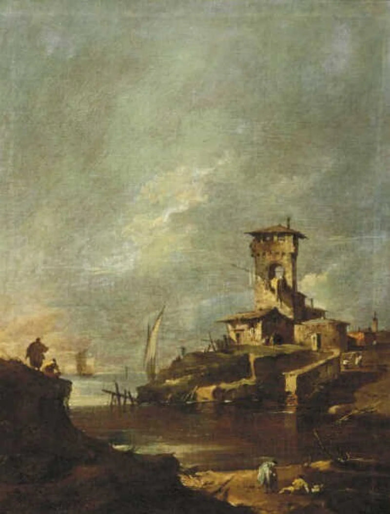 Landschaft – Capriccio - Francesco Guardi