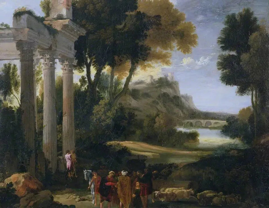 Klassische Landschaft - Giovanni Paolo Panini
