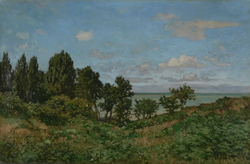 Küstenlandschaft - Claude Monet