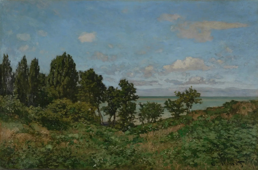 Küstenlandschaft - Claude Monet