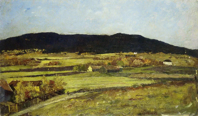 Landschaft von Asker - Edvard Munch