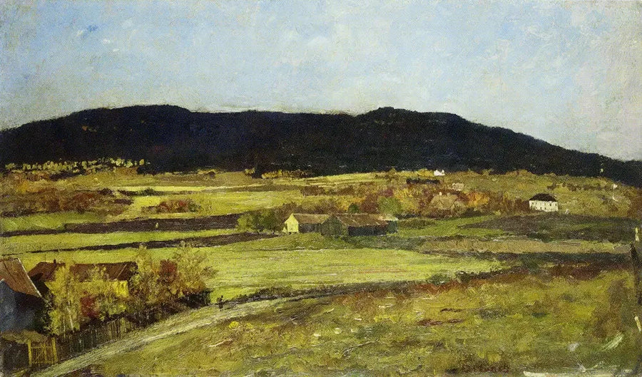 Landschaft von Asker - Edvard Munch