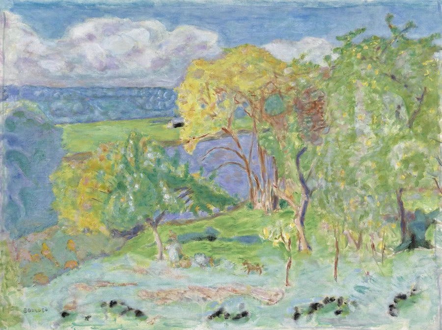 Herbstlandschaft (Umgebung von Vernon) - Pierre Bonnard