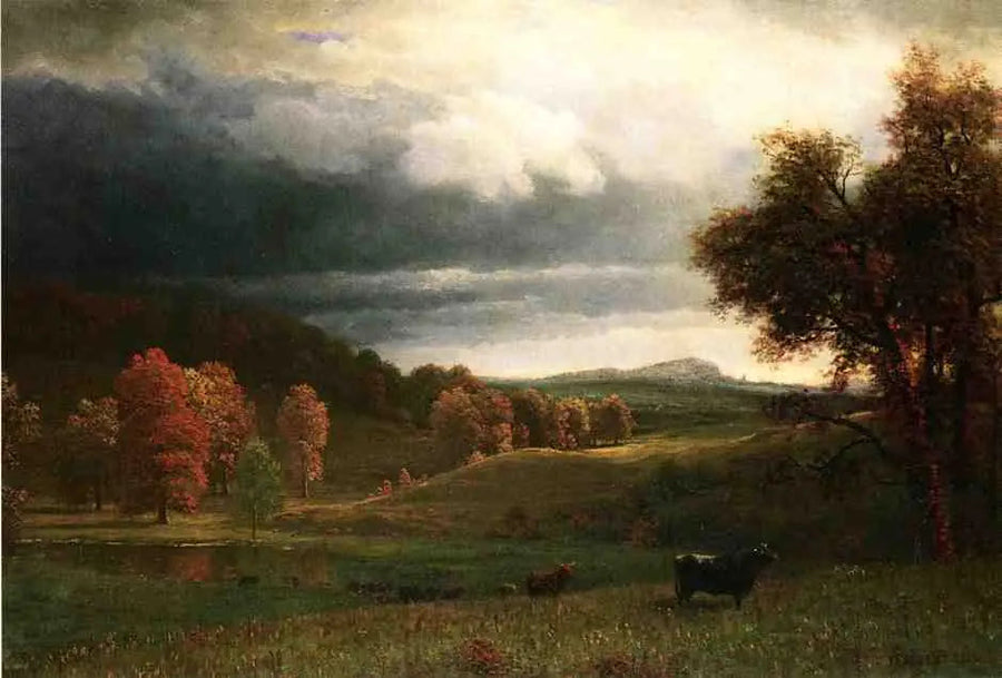 Herbstlandschaft, Les Catskills - Albert Bierstadt