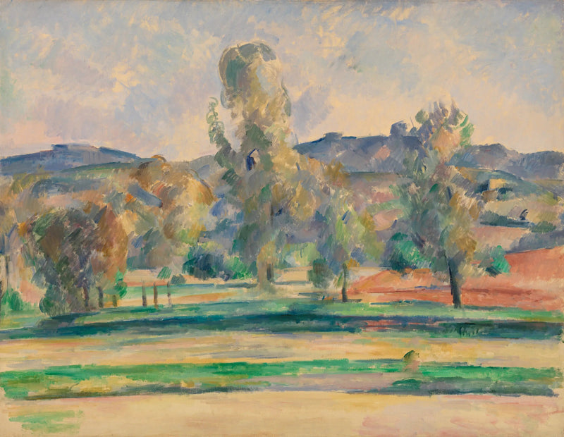 Herbstlandschaft - Paul Cézanne