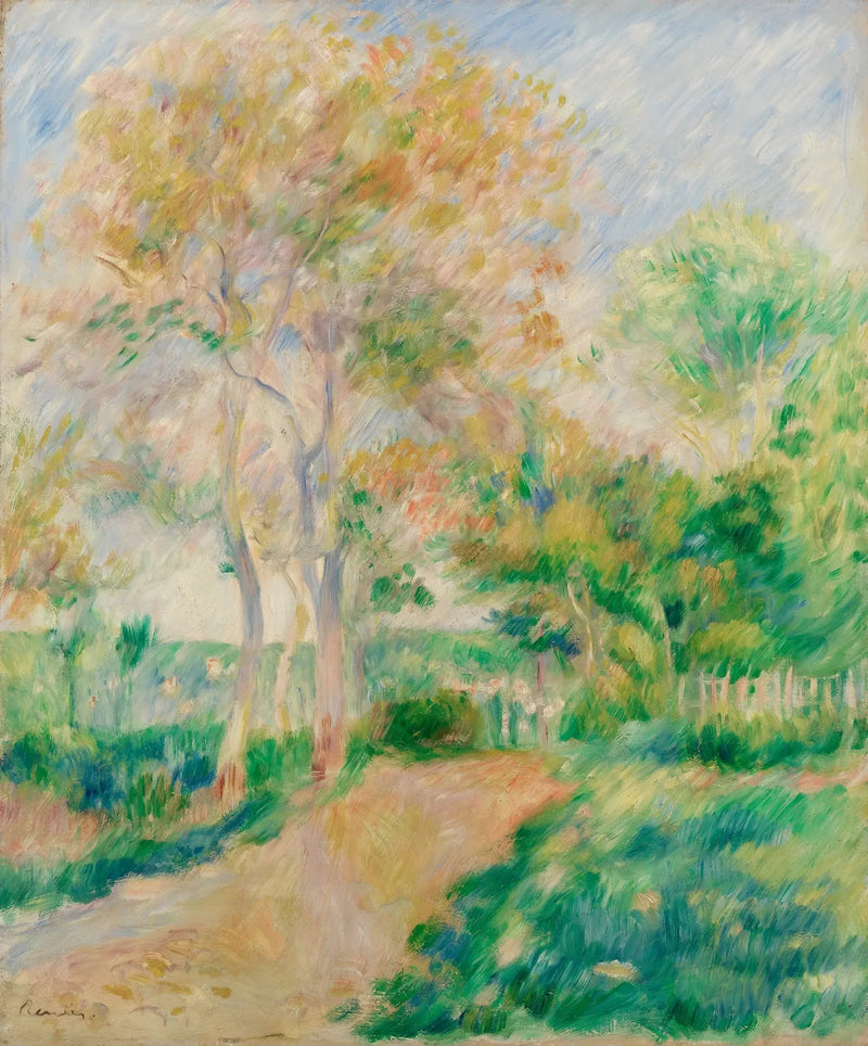 Herbstlandschaft - Pierre-Auguste Renoir