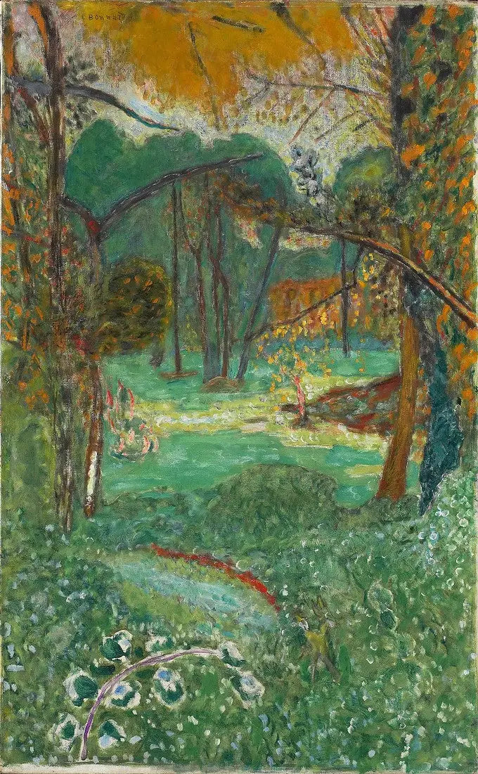Herbstlandschaft - Pierre Bonnard